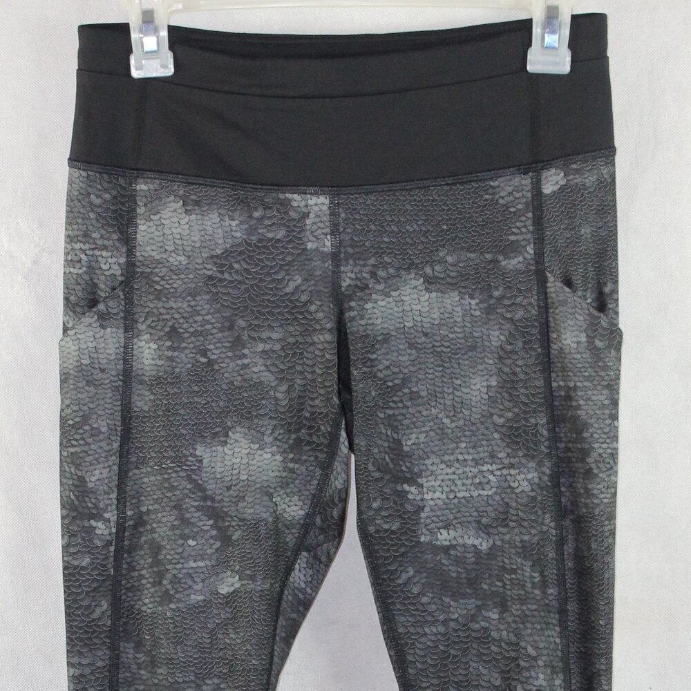 Lululemon Speed Tight II Sequin Snake Slate Black - Picture 6 of 12
